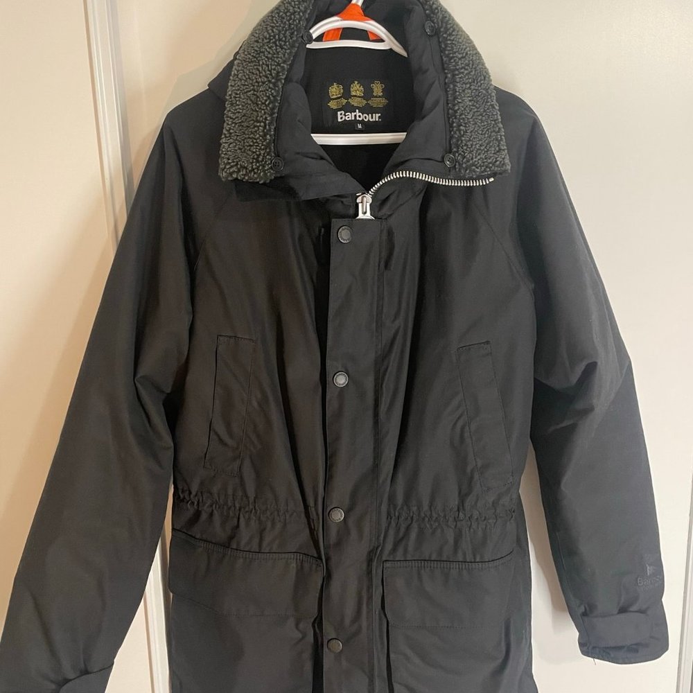 Barbour Fenton Wax Men's Jacket - Black